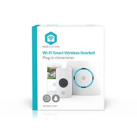 Zvonček bezdrôtový Nedis SmartLife, Wi-Fi biely

 obrázok produktu 11 z 13