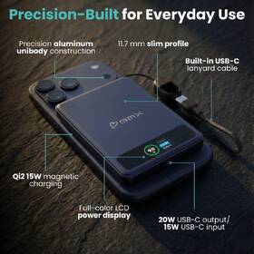 Powerbank BMX SolidSafe™ 5K Solid-State magnetická modrá

 obrázok produktu 8 z 10