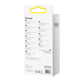 Kábel Baseus Crystal Shine Series USB/USB-C 100W 2m čierny

 obrázok produktu 9 z 10