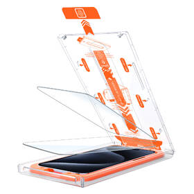 Tvrdené sklo Mobile Origin Orange Screen Guard Apple iPhone 15 Pro/15 s aplikátorom, 2 pack 

 obrázok produktu 1 z 3