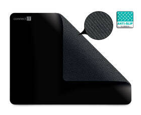Podložka pod myš Connect IT BasicPad, vel. S, 25 x 20 cm čierna

 obrázok produktu 1 z 3