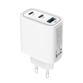 Nabíjačka do siete Mobile Origin 1x USB-A/2x USB-C GaN 40W biela

 obrázok produktu 2 z 11