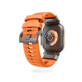 Remienok Epico FKM Rubber Pro na Apple Watch SE (44mm)/Series 1-9 (42/44/45mm) 10-11 (46mm)/Ultra (49mm) oranžový

 obrázok produktu 2 z 3