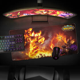 Podložka pod klávesnicu a myš FSH World of WarCraft Classic: Ragnaros XL oranžová

 obrázok produktu 2 z 4