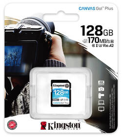 Pamäťová karta Kingston SDXC 128GB UHS-I U3 (170R/90W) 

 obrázok produktu 2 z 2