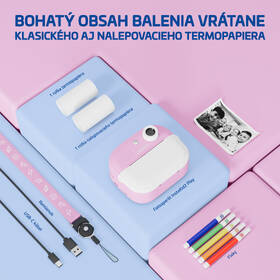 Instantný fotoaparát LAMAX InstaKid2 Play ružový

 obrázok produktu 10 z 10