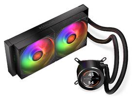 Vodný chladič KRUX HydroGlance 240 ARGB LCD čierny

 obrázok produktu 2 z 4