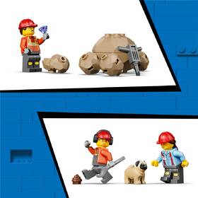 Stavebnica LEGO® City 60494 Vyklápací nákladiak a čelný nakladač 

 obrázok produktu 7 z 9