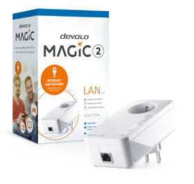 Sieťový rozvod LAN po 230V Devolo Magic 2 LAN, rozšírenie 1ks 

 obrázok produktu 3 z 7