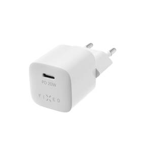 Nabíjačka do siete FIXED Mini USB-C PD 20W, MFI + USB-C kábel 1m biela

 obrázok produktu 2 z 6