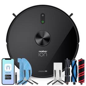 Robotický vysávač Niceboy i10 Black 

 obrázok produktu 1 z 10