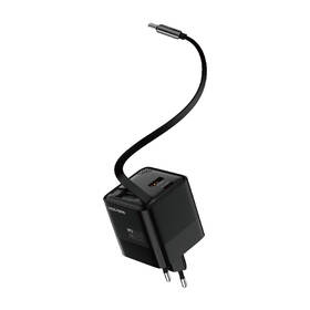 Nabíjačka do siete Mobile Origin Display Charger PW2 - 65W GaN USB-C/USB-A čierna

 obrázok produktu 1 z 11