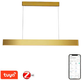 Závesné svietidlo IMMAX NEO MILANO 120 cm 40 W zlaté

 obrázok produktu 2 z 6