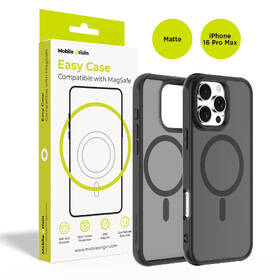 Kryt na mobil Mobile Origin Hybrid MagSafe na Apple iPhone 16 Pro Max čierny

 obrázok produktu 9 z 9