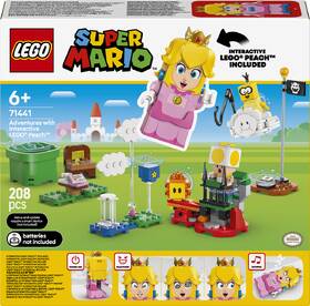 Stavebnica LEGO® Super Mario™ 71441 Dobrodružstvá s interaktívnou Peach™ 

 obrázok produktu 2 z 8