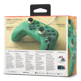Gamepad PowerA Wired pre Nintendo Switch - Hyrule Defender 

 obrázok produktu 11 z 11