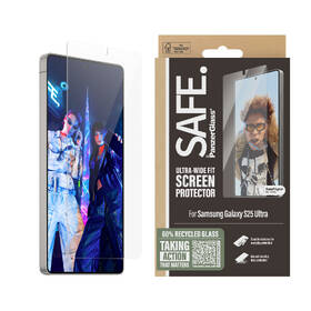 Tvrdené sklo PanzerGlass SAFE na Samsung Galaxy S25 Ultra s inštalačným rámčekom 

 obrázok produktu 3 z 11