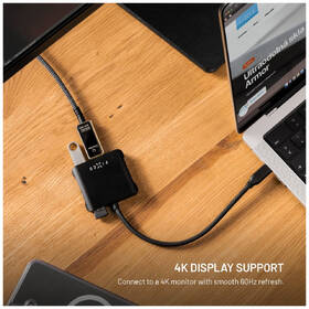 USB Hub FIXED Quadri 5-port USB-C, 140W PD 3.1 čierny

 obrázok produktu 3 z 6
