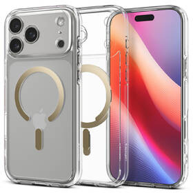 Kryt na mobil Spigen Ultra Hybrid MagSafe na Apple iPhone 17 Pro zlatý/priehľadný

 obrázok produktu 1 z 6