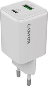 Nabíjačka do siete Canyon GaN USB-A/USB-C 45 W biela

 obrázok produktu 1 z 4