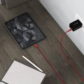 Kábel ADAM Elements CASA S120 USB-C/USB-C 60W, 1,2 m červený

 obrázok produktu 2 z 2