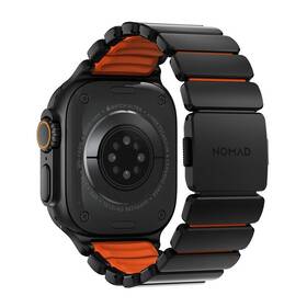 Remienok NOMAD Stratos Titanium FKM na Apple Watch 45/46/49 mm čierny/oranžový

 obrázok produktu 4 z 12
