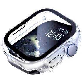 Ochranné puzdro 3mk Satin Armor WatchCase+ s tvrdeným sklom na Apple Watch Ultra1/2/3 (49mm) priehľadné

 obrázok produktu 3 z 8