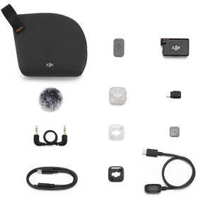 Mikrofón DJI Mic Mini 2S (1 TX + 1 RX) čierny

 obrázok produktu 1 z 8