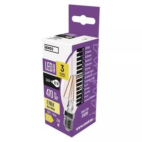 LED žiarovka EMOS Filament, sviečka, 3,4W, E14, teplá biela 

 obrázok produktu 2 z 2