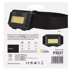 Čelovka EMOS P3537, COB LED, 110 lm, 3x AAA 

 obrázok produktu 5 z 5