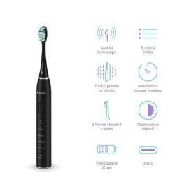 Zubná kefka TrueLife SonicBrush Clean30 Black 

 obrázok produktu 3 z 9