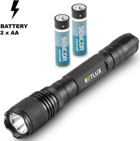 Lampáš RETLUX RPL 111, 5W T6 2x AA ALU 

 obrázok produktu 2 z 4