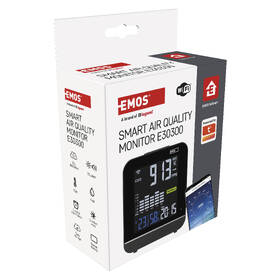 Senzor EMOS GoSmart kvality ovzdušia E30300, Wi-Fi 

 obrázok produktu 16 z 16