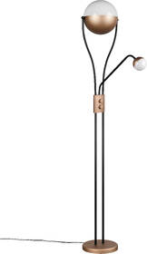 Stojacia lampa TRIO CHRIS, LED hnedá

 obrázok produktu 5 z 8