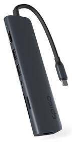 USB Hub Epico 7in1 Multimedia Hub 8K with USB-C čierny

 obrázok produktu 5 z 5