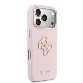 Kryt na mobil Guess PU Resin Logo na Apple iPhone 17 Pro Max ružový

 obrázok produktu 3 z 6