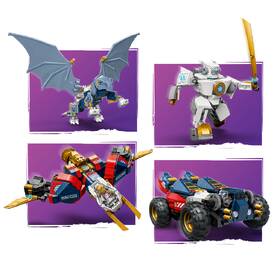 Stavebnica LEGO® NINJAGO® 71834 Zaneov ultrakombo robot 

 obrázok produktu 6 z 8