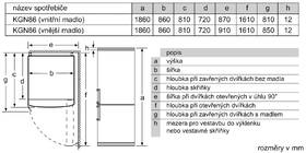 Chladnička s mrazničkou Bosch KGN86AIDR ocel

 obrázok produktu 9 z 10