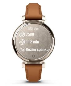 Inteligentné hodinky Garmin Lily 2 Classic - Cream Gold / Tan Leather Band 

 obrázok produktu 2 z 7