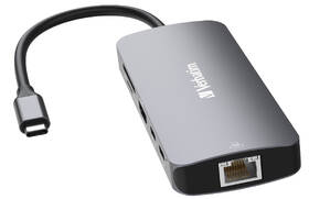 USB Hub Verbatim USB-C Pro Multiport 9 Port strieborný

 obrázok produktu 1 z 4