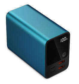 Powerbank GoGEN 27000mAh, PB270001BL, PD65W modrý

 obrázok produktu 1 z 3