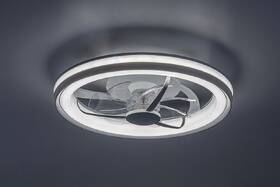 LED stropné svietidlo Rabalux Fanricius, s ventilátorom strieborné

 obrázok produktu 4 z 7