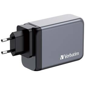 Cestovný adaptér Verbatim GNC-240 GaN, 240W, 3x USB-C PD, 1x USB QC sivý

 obrázok produktu 4 z 4