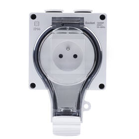 Zásuvka Solight IP66, vodotesná a prachotesná biela

 obrázok produktu 1 z 11