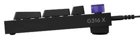 Klávesnica Logitech G316 X 98, US INT'L layout čierna

 obrázok produktu 4 z 8