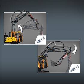 Stavebnica LEGO® Technic 42175 Nákladní auto Volvo FMX a elektrický bagr Volvo EC230 

 obrázok produktu 9 z 9
