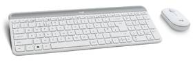 Klávesnica s myšou Logitech MK470 Slim, US biela

 obrázok produktu 2 z 10