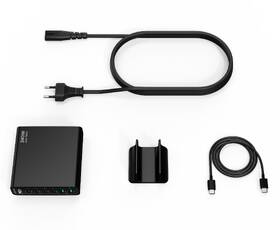 Nabíjačka do siete Cubenest S6D0, 4xUSB-C, 2xUSB-A, PD, GaN, 240 W čierna

 obrázok produktu 8 z 13
