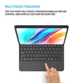 Puzdro s klávesnicou na tablet FIXED Typee na Apple iPad 10,9" (2022)/iPad 11" (2025), CZ layout čierne

 obrázok produktu 4 z 12