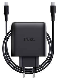 Nabíjačka do siete Trust MAXO 65W 2-Port GaN, USB-C čierny

 obrázok produktu 4 z 12